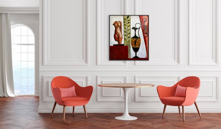 Original Contemporary Abstract Painting by Roxana Khonkulova
