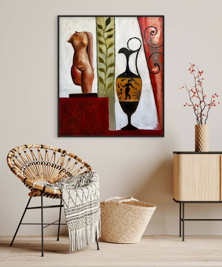 Original Contemporary Abstract Painting by Roxana Khonkulova