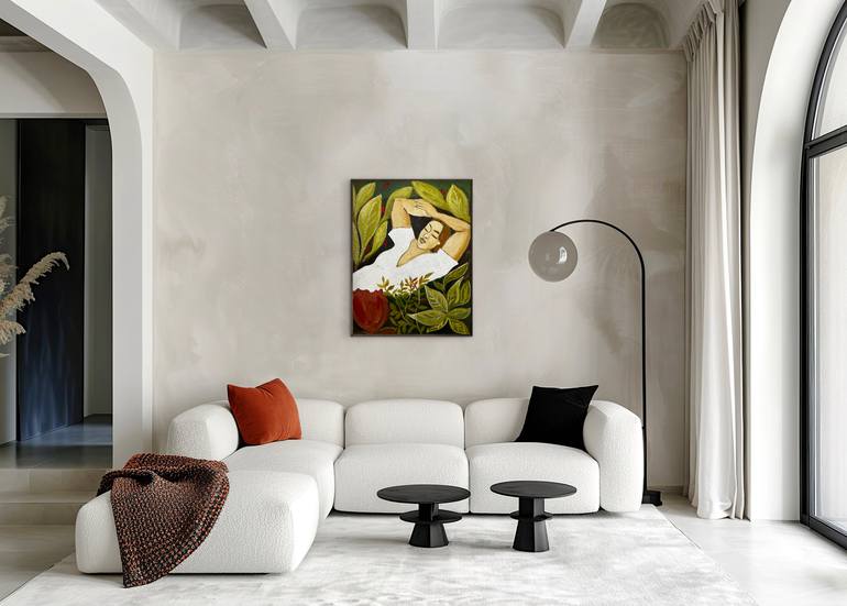 Original Impressionism Women Painting by Roxana Khonkulova