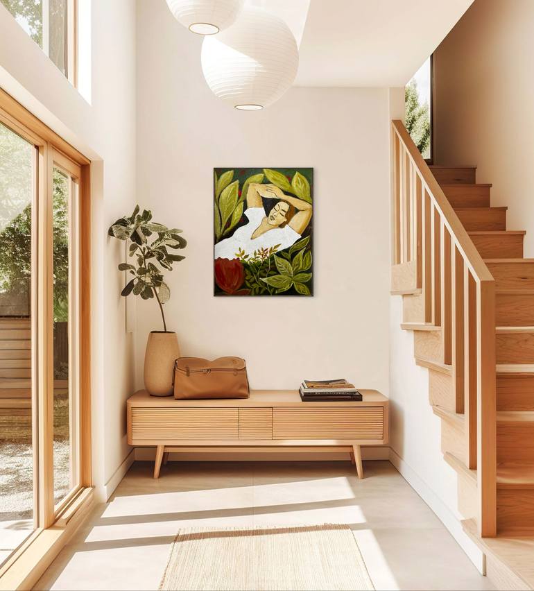 Original Impressionism Women Painting by Roxana Khonkulova
