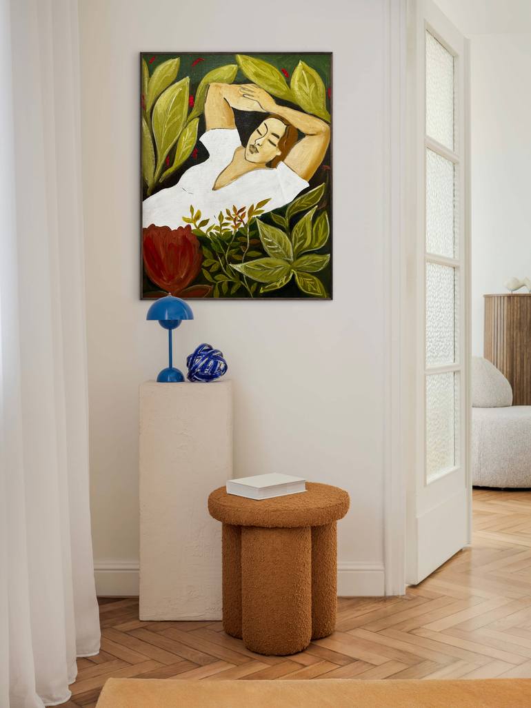 Original Impressionism Women Painting by Roxana Khonkulova