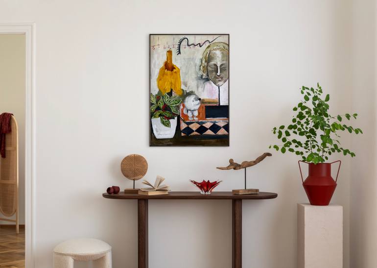 Original Contemporary Abstract Painting by Roxana Khonkulova