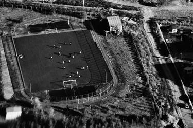 Football from a bird's eye view thumb