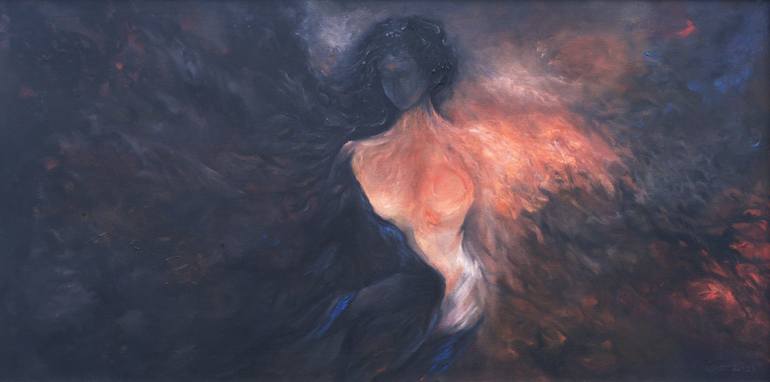 Original Conceptual Women Paintings by Liton Kar