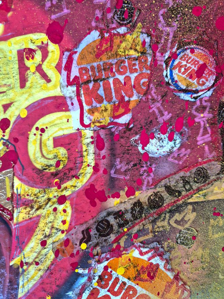 Original Portraiture Food & Drink Mixed Media by Crypsybear Manuel Mahn