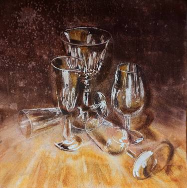 Original Still Life Paintings by Maria Moschenross