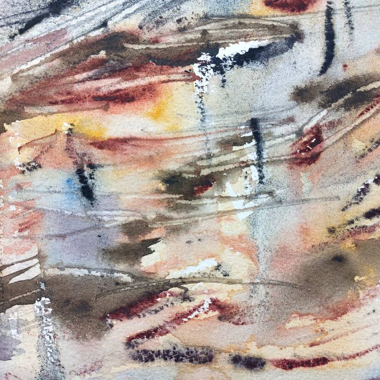 Original Abstract Painting by Maria Moschenross