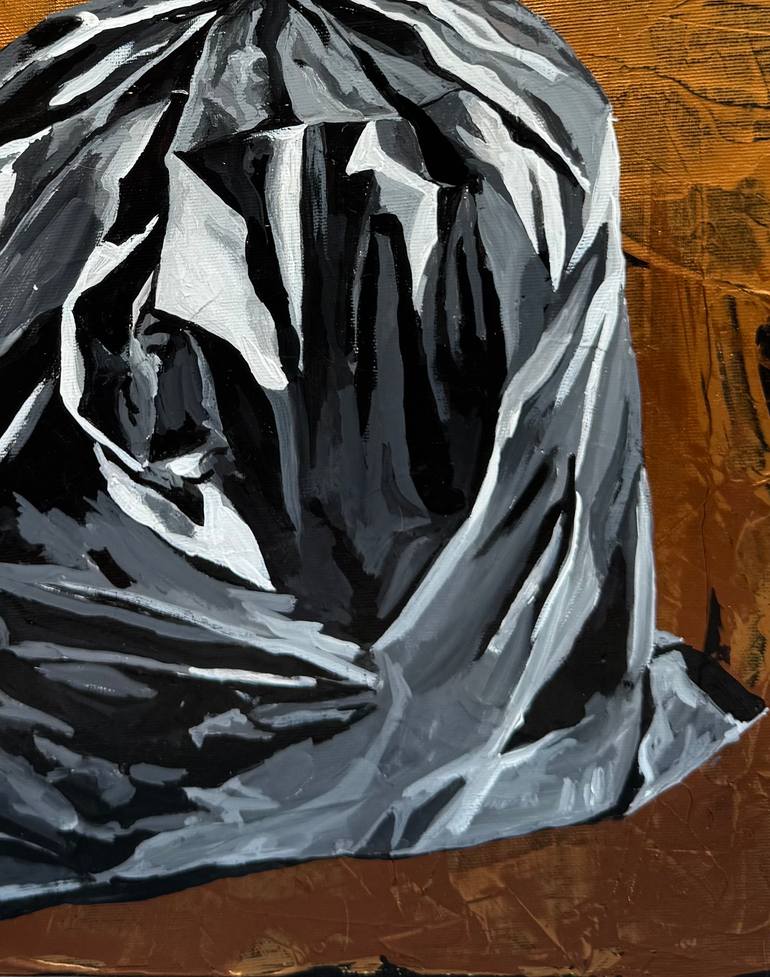 Original Black & White Home Painting by Davit Andranikyan