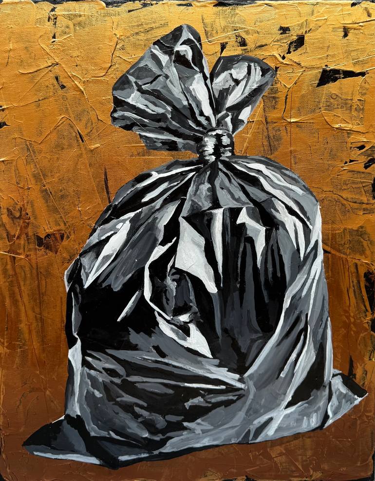 Original Black & White Home Painting by Davit Andranikyan