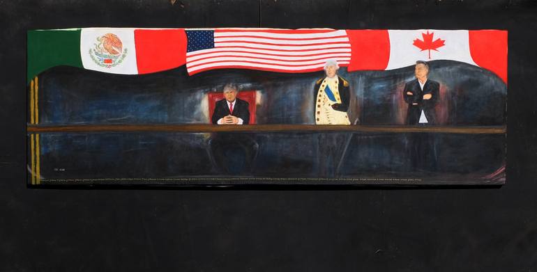 Print of Contemporary Politics Paintings by Christian Envall