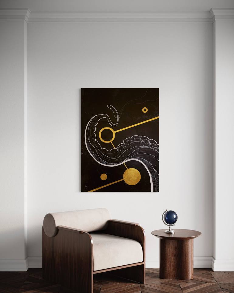 Original Abstract Painting by Rey Teysse