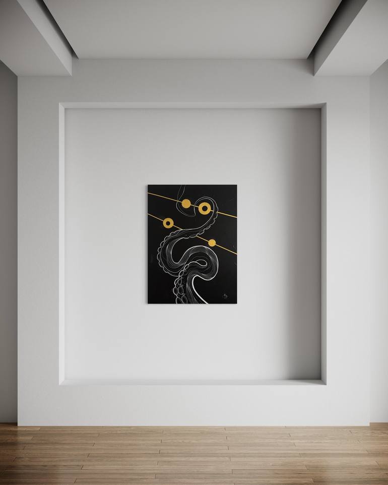 Original Abstract Animal Painting by Rey Teysse