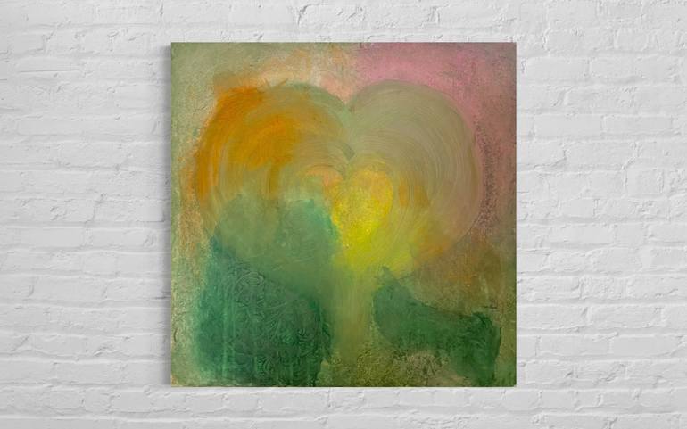 Original Abstract Expressionism Love Painting by Yasith Lokupathirage