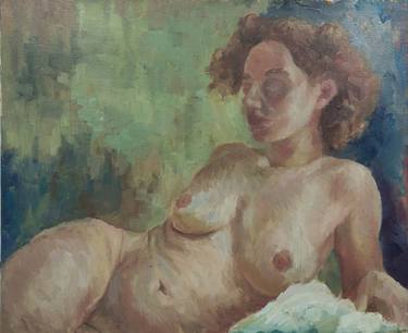 Original Nude Painting by Artist  Alania