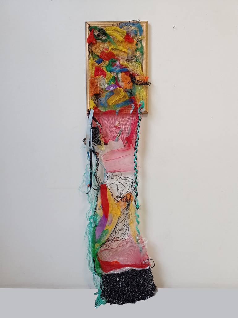 Original Abstract Expressionism Abstract Sculpture by louise leguille