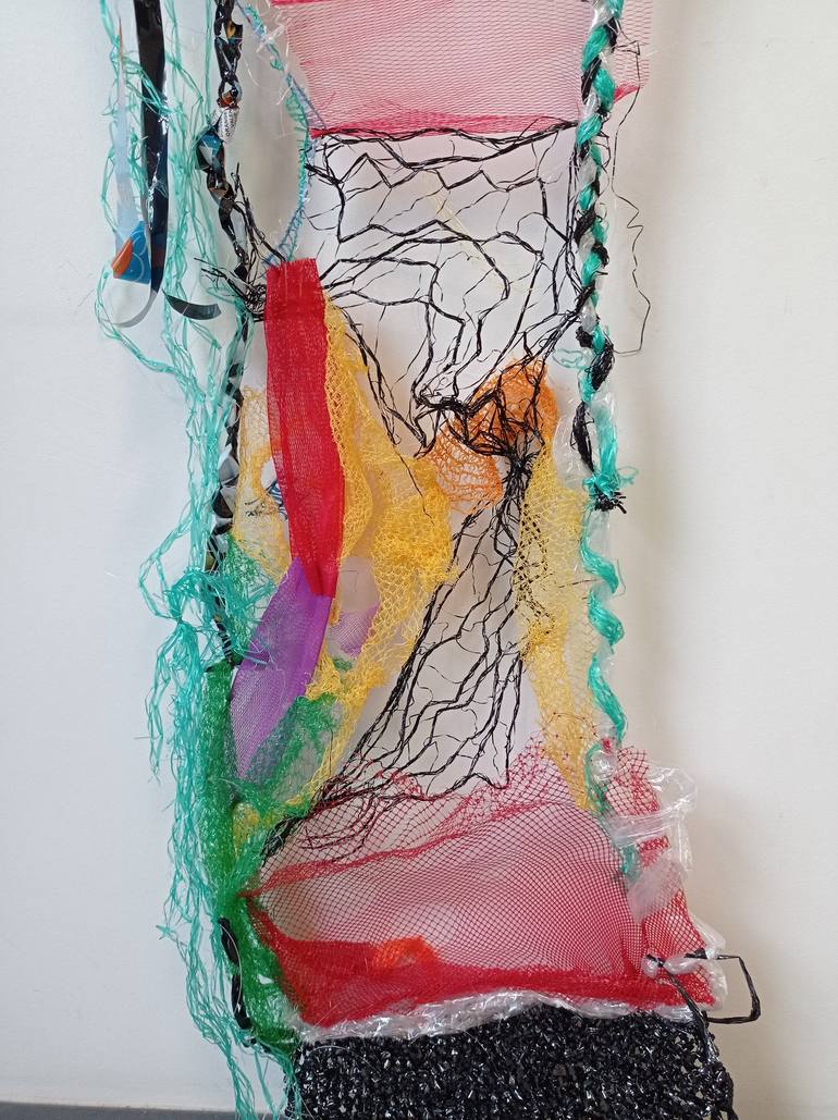 Original Abstract Expressionism Abstract Sculpture by louise leguille