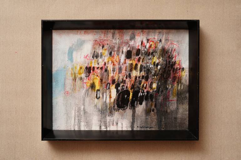 Original Abstract Painting by Armen Vahramyan