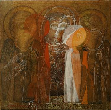 Original Fine Art Religion Paintings by Armen Vahramyan