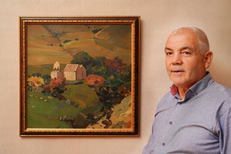 Original Fine Art Landscape Painting by Armen Vahramyan