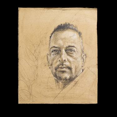 Original Figurative Portrait Drawing by Caterina Prato