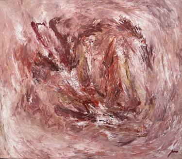 Original Abstract Expressionism Abstract Paintings by Jana Nikolovska