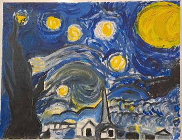 The night estilo Van Gogh thumb