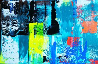 Original Abstract Expressionism Abstract Paintings by Frank Carroll