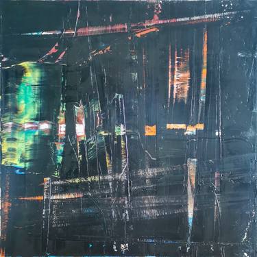 Original Abstract Paintings by Frank Carroll