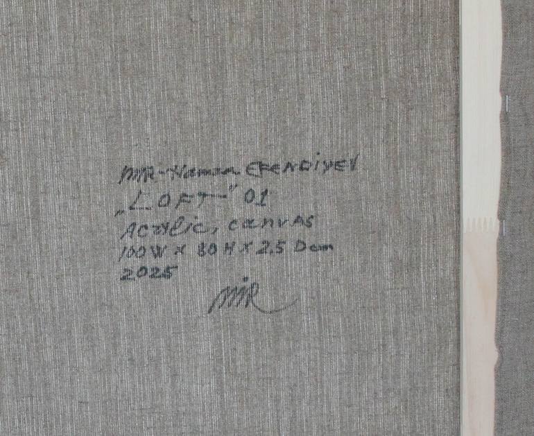 Original Contemporary Abstract Painting by Mir-Hamza Efendiyev