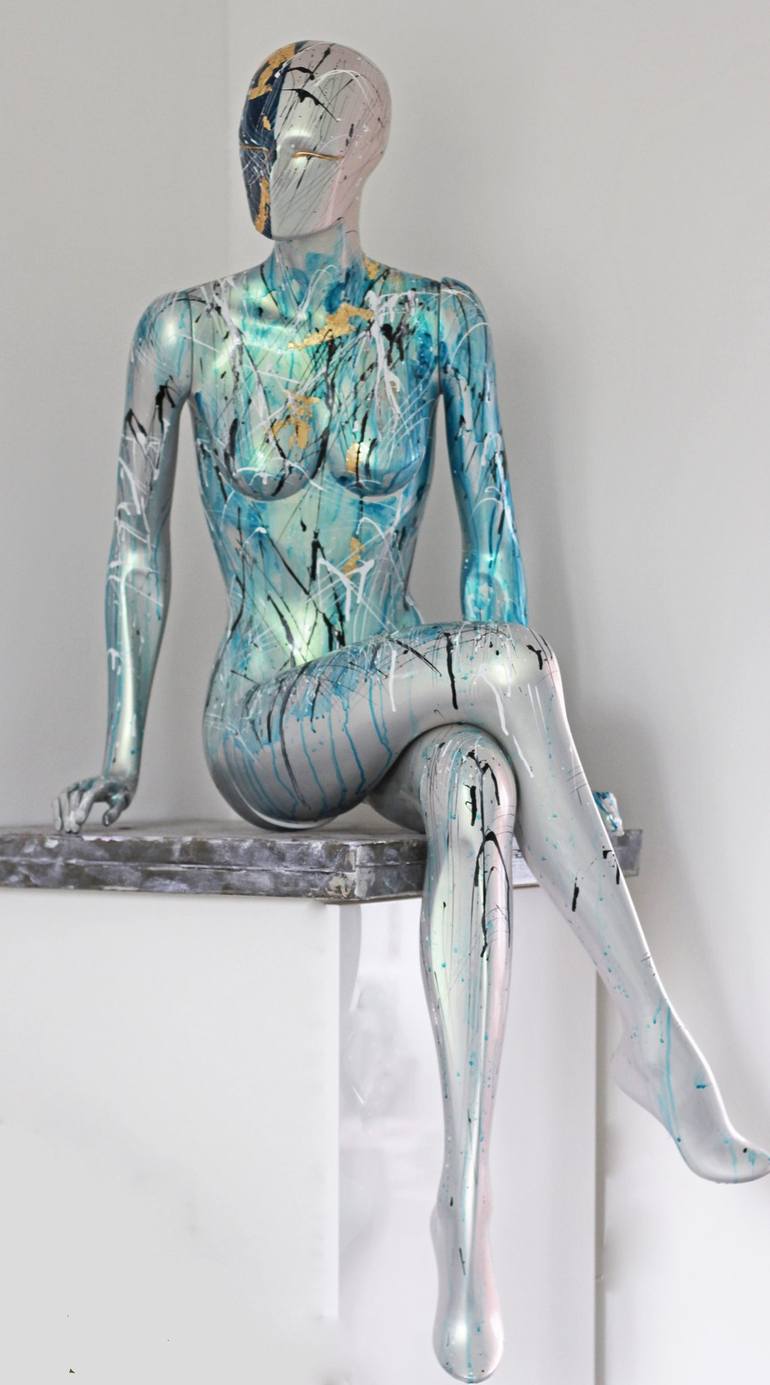 Original 3d Sculpture Abstract Sculpture by Caroline Vis