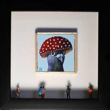 Red Mushroom Cap Diorama thumb