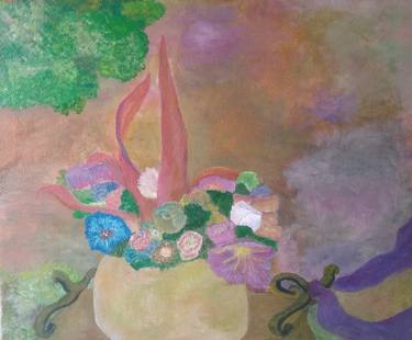 Original Floral Paintings by Abdul Latif