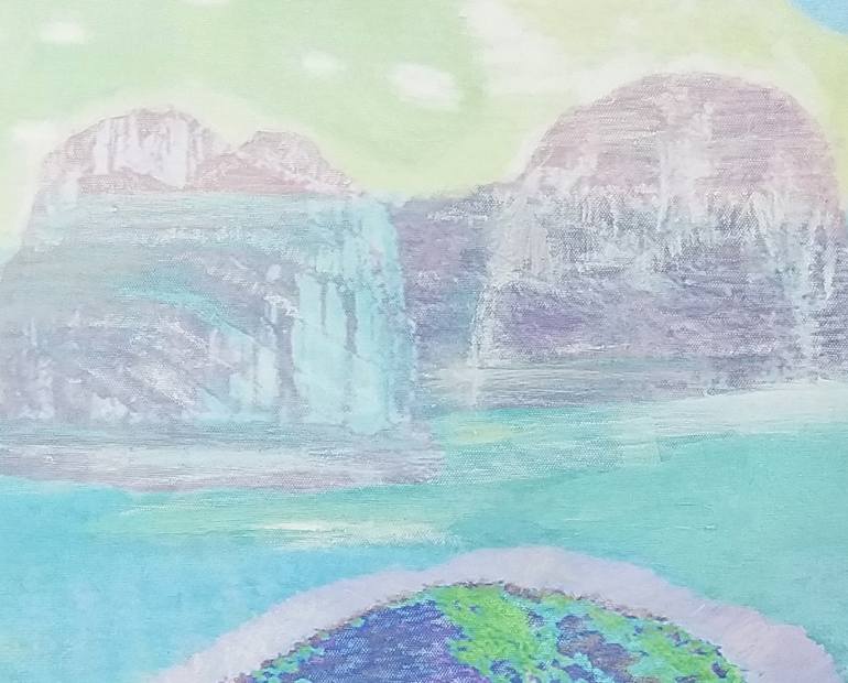 Original Impressionism Landscape Painting by Valentine Savova