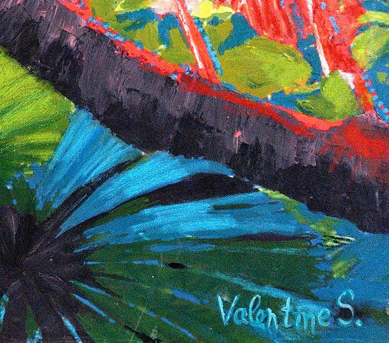 Original Impressionism Floral Painting by Valentine SAVOVA