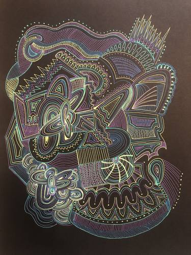 Print of Graffiti Drawings by christopher moore