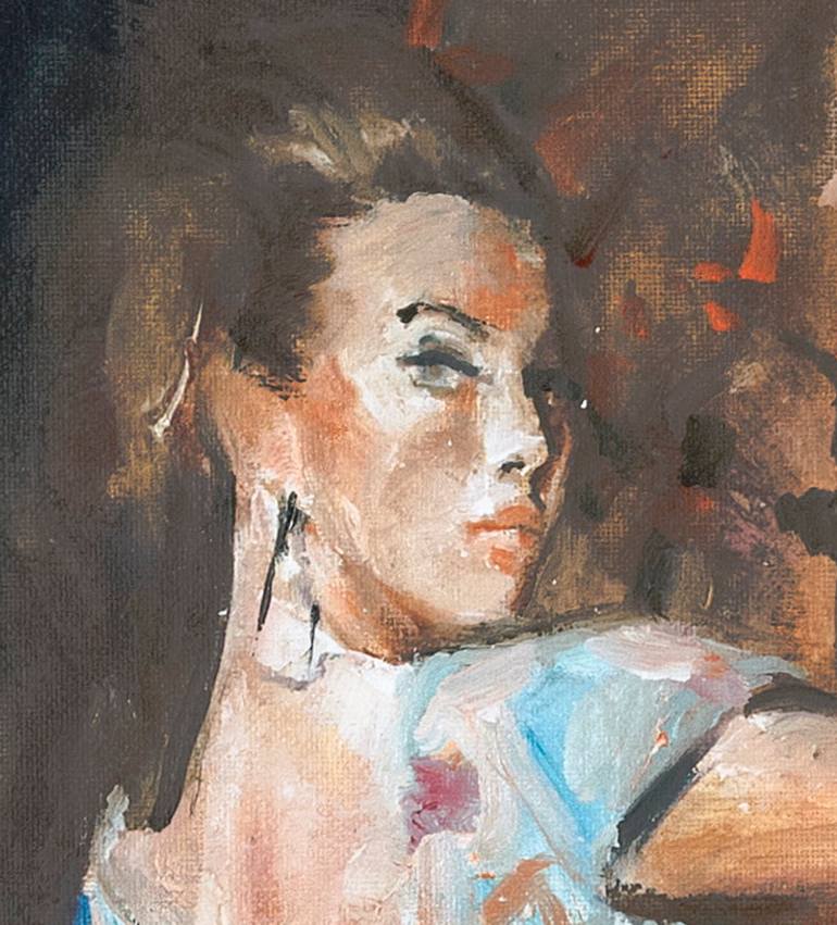 Original Classicism Fashion Painting by Scott Gillis