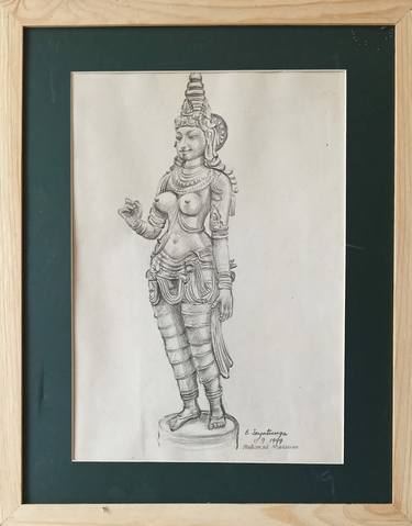 Print of Realism Religion Paintings by Brindley Jayatunga