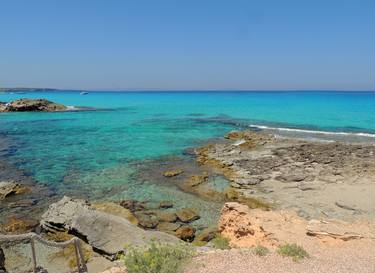 Es Caló beach landscape in Formentera thumb