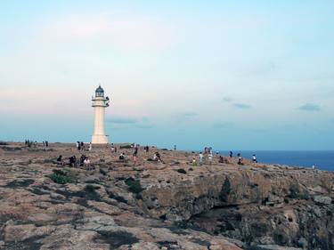 Sunset view from Barbaria lighthouse in Formentera thumb