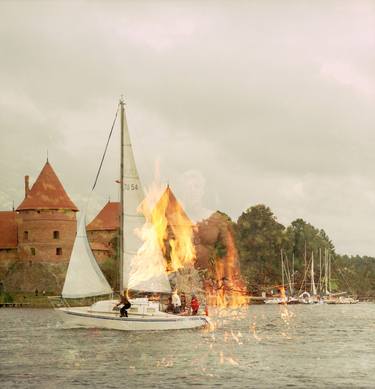 Original Photorealism Boat Photography by Ilya Marchenko