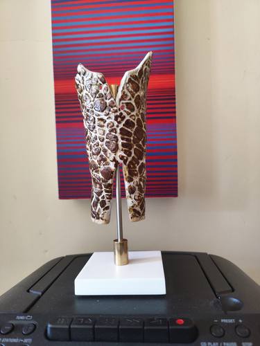 Original Abstract Expressionism Body Sculpture by Frank Wuggenig
