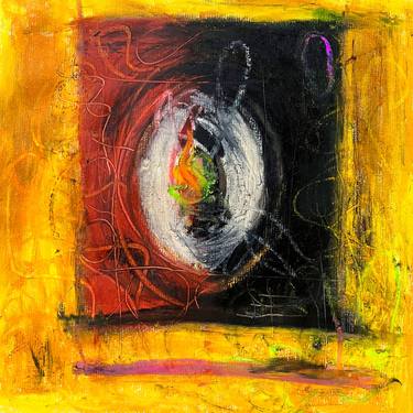 Print of Abstract Light Mixed Media by Dina Pearlman-Ifil