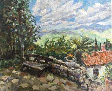 Original Impressionism Landscape Paintings by Olha Vasyshcheva