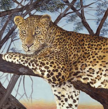 Original Portraiture Animal Painting by Mark Chapman