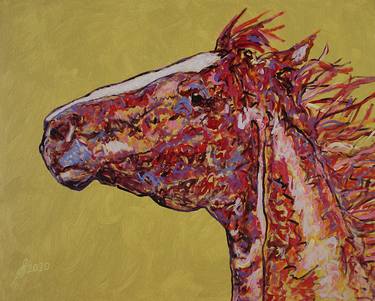 Original Horse Paintings by Sol Luckman