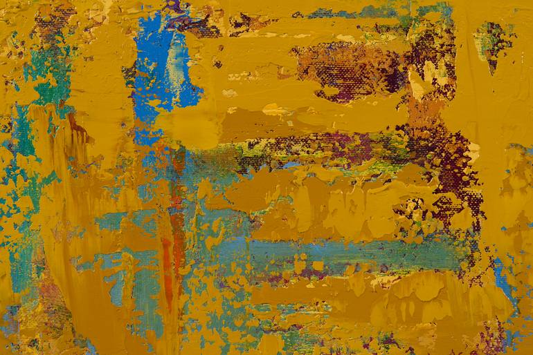 Original Abstract Expressionism Abstract Painting by Olena Bogatska