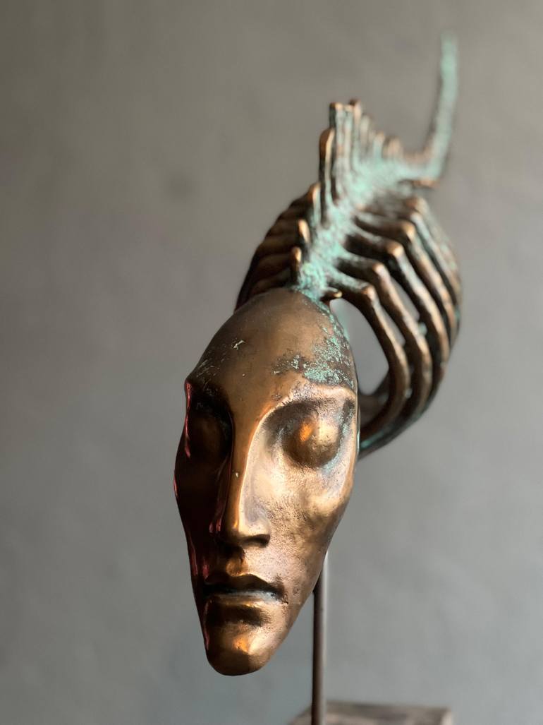 Original Contemporary Fantasy Sculpture by Aleksander Makarenko