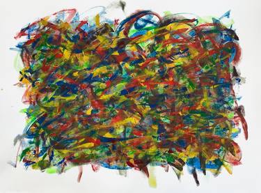 Original Pop Art Abstract Paintings by Jean-Michel Jaudel