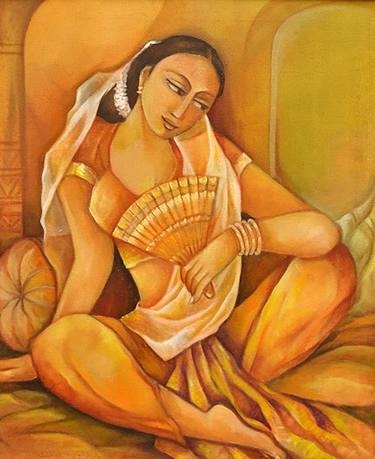 Print of Culture Paintings by Upul Jayashantha