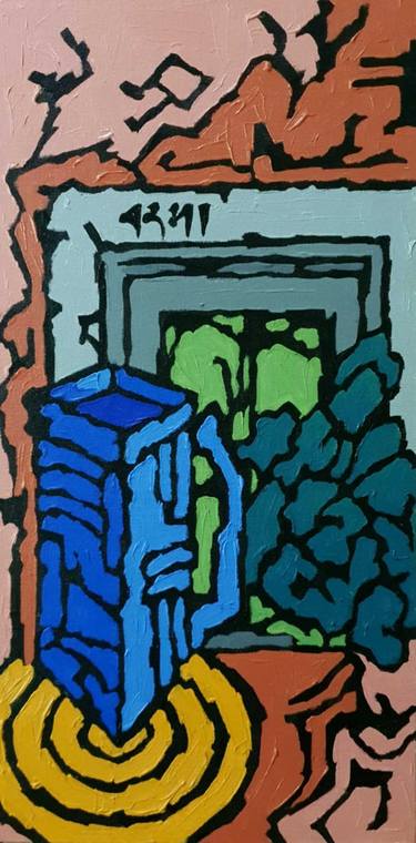 Original Contemporary Abstract Paintings by Tejeesh Singh